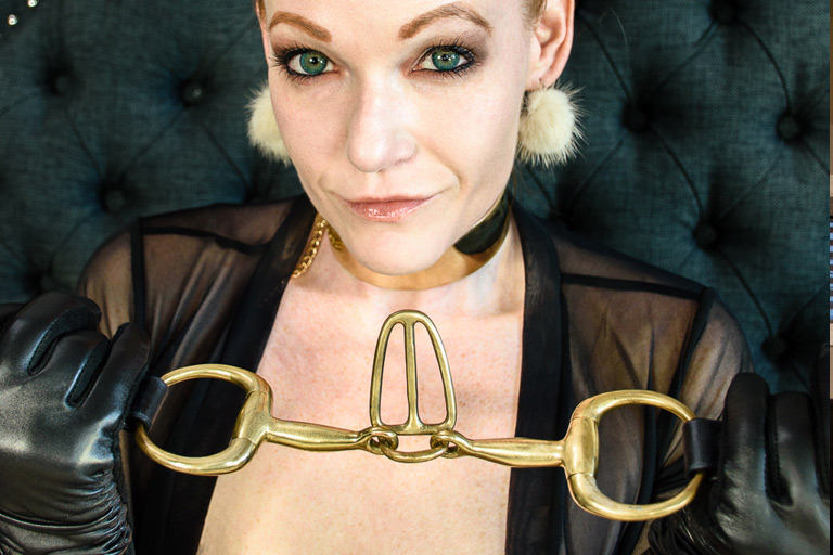 Fancy Leather Tongue Gag